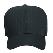 OTTO CAP 6 Panel Mid Profile Mesh Back Trucker Hat