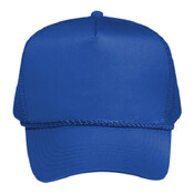 OTTO CAP 5 Panel Mid Profile Mesh Back Trucker Hat