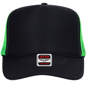 OTTO CAP 5 Panel High Crown Mesh Back Trucker Hat