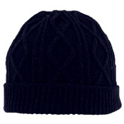 OTTO CAP 12" Cable Knit Beanie w/ Rib Knit Cuff