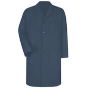 Unisex Extended Sizes Button Front Lab Coat