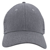 Perforated Hook-And-Loop Adjustable Cap