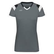 Ladies TruHit Tri-Color Short Sleeve Jersey