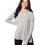 Ladies' Cozy Tunic Hooded Sweatshirt