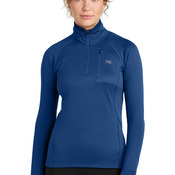 Women's Tech Grid 1/4 Zip Fleece