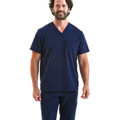 Men's Limitless V-Neck Stretch Scrub Top