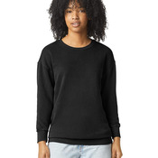 Garment-Dyed Lightweight Fleece Crewneck Sweatshirt