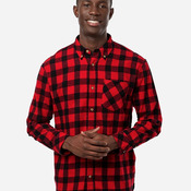 Men's Flannel Button Down Shirt