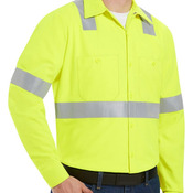 High Visibility Work Shirt Tall Sizes