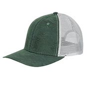 Structured Mid Profile Camo Print Trucker Hat