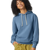 Garment-Dyed Lightweight Fleece Hooded Sweatshirt