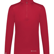 Ladies 1/4 Zip Pullover Powered by Coolcore(r)