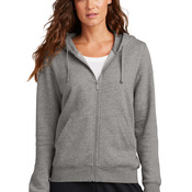 Women's Club Fleece Sleeve Swoosh Full Zip Hoodie